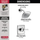 Delta Ashlyn Monitor 14 Series Shower Trim Chrome-certified Refurbished