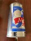 Alps Brau 12oz Flat Top   Old Crown Brewery 1960   Keglined   Hard To Find Nice 