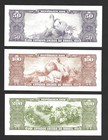Brazil Banknote 50 100 200 Cruzeiros 1961 1964 P  169 P  170b P  171a Unc