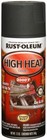 Automotive High Heat Spray Paint  12 Oz  Flat Black  6 Pack