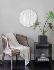 Selenite Wall Hanging Full Moon  Home Decore selenite Wall  Christmas Gift