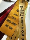 Vtg Ymca Indian Guides Ribbons 1950 s 1950s 50 s 50s