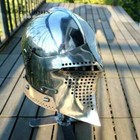 Medieval Armor Barbuta 18 Gage Mild Steel Armor Knight Helmet Gift For Halloween