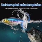 Topwater Fishing Lures For Bass Whopper Popper With Rotating Tail For    