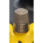 Vintage Simon Brothers Sterling Silver Sewing Thimble Size 12 E w  Engraved