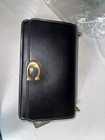 Coach Lux Bandit Sb Black Shoulder Bag Gold Hardware Logo Accent