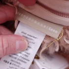 New Pottery Barn Teen Faux Fur Mongolian Beanbag Slipcover Only Pink Large