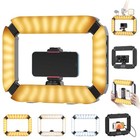 Smartphone Video Rig  Handheld Led Ring Light Selfie Light Phone Video U200