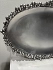 Mariposa Aluminum Oval Platter 13 X 8 5 Inches With Beaded Edge