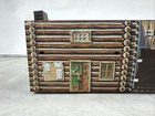 Marx Fort Apache Us Calvary Supply Building Tin Litho As Shown Vintage Toy