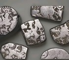 Ancient India 5 Silver Coins Shatamana   Mauryan Empire Karshapana 500-187 Bc