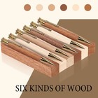 30 Pieces Exotic Wood Pen Blanks Pen Turning Supplies  Black Walnut  Hard Map   