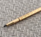 3    Vintage Gold Filled Continuous Twist Mechnical Pencil 4 8g