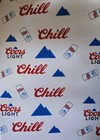 Adult Coors Light Branded Life Jacket Chill Beer Promo Safety Boating Vest