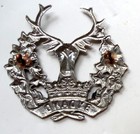 Original Wwii British Gordon Highlanders Regiment  Cap Badge Vgood  Condition