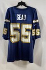 Vintage Nike Men s Chargers Junior Seau  55 Jersey Blue Stitched Usa Made Xl