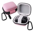 Hard Eva Storage Case Fingertip Pulse Oximeter Blood Oxygen Pink Travel Home