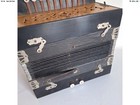 Vintage 10 Button one Row Accordion Black - Fair Condition