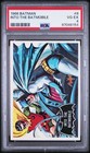 1966 Topps Batman  8 Into The Batmobile Psa 4 Vgex Robin Black Bat