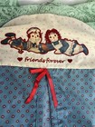 Vintage Raggedy Ann Baby Nursery Hanging Diaper Storage Stacker Holder Organizer