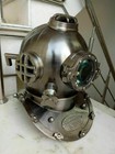 Collectible Antique Finish Scuba Sca Us Navy Mark V Diver Diving Helmet Deep Sea