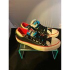 Converse Chuck Taylor All Star Low Top Multi-color Neon Black Sneakers