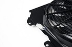 Csf For 92-00 Honda Civic All-aluminum Fan Shroud With 12in Spal Fan     Black