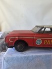 Rare Vintage Japan Pan Am Tin Litho Station Wagon Toy Car Working Friction 9 5 