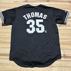 Vintage Majestic Frank Thomas  35 Chicago White Sox Jersey Size Xl Made In Usa