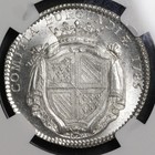 1785 France Silver Jeton Coin Ngc Ms-63 King Louis Xvi Burgundy Mint State