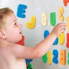  36 Soft Foam Alphabet Letters   Numbers - Bpa Free Bath Toy For Kids Toddler