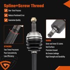 Performance Custom Axles K20 Swap For Eg Ek Chassis Male Female Gearzaar