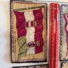 Lot Of 8 Antique 1910s Tobacco Flannels Cigarette Felts World Flags Usa Italy