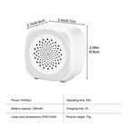 Q9 Mini White Noise Sleep Machine 26 Soothing Sound W  9 Night Light For Bedroom