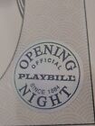 Theatre Playbill Opening Night 1st Broadway Musical Film Show Rare Programmes