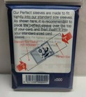 Kmc Top Load Perfect Fit Standard Size Card Sleeves - 100 Pack Clear Inner Usa