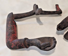Antique Original Cast Iron Mechanical Bank Parts Jolly N1gger   Soldiers