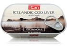 Ican Icelandic Cod Liver Wild Caught  4 06 Oz  Pack Of 12 Case No Smoked Exp2031