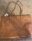 Coach Crossgrain City Zip Tote - New