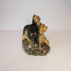 Sherratt   Simpson Yorkshire Terrier Pair No 59214 Ornament Dog Collectable Vgc 
