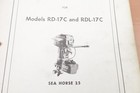 Johnson Sea Horse 25 Rd-17c   Rdl-17c Model Parts Catalog 376510