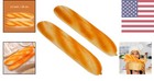 11 Inch Fake French Baguette 2 Pcs Artificial Squishy Bread Decor