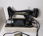 Vintage Champion Sewing Machine In Case Antique Style - Delco Motor