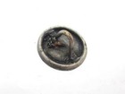 Antique Tiny Charming Cut Steel Old Silver Toned Design Vintage Collector Button