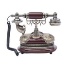 Antique Classic French Rotary Dial Working Telephone Vintage Home Decorations