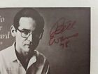Bill Evans Marc Johnson Signed Autographed   2 Original Jazz Great Very Rare