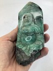 K h  Wong Chinese Art Sculpture Jade Stone Buddha Free Shipping  b4 
