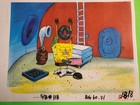 Spongebob Squarepants Original Production Cel Cell Animation Art
