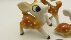 Vintage Deer Figurines Spotted Fawn Ceramic Woodland Animal Lot Of 3