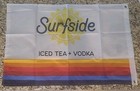 New Surfside Iced Tea   Vodka Double Sided Flag Rainbow Bright 36  X 24  
